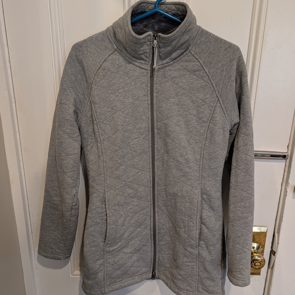 L.L. Bean Women's Light Gray Puffer Jacket